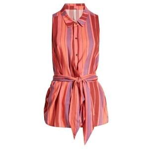 Free People Mackenzie Wrap Top Berry Colored M